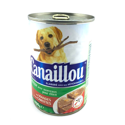 Canaillou Terrine Aux Viandes Et Aux Carottes 400g Sms