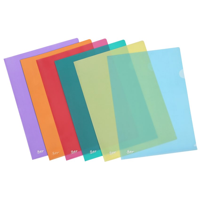 L-shape Folder A4 Colour 1pc