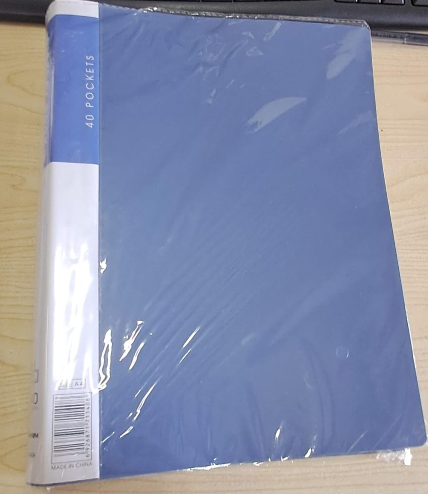 Dapai File Display Book A4 40pgs 1pc