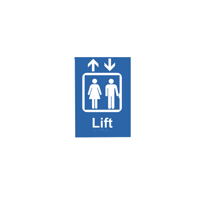 Safety Sign PVC 10*7 - Lift 1 pc