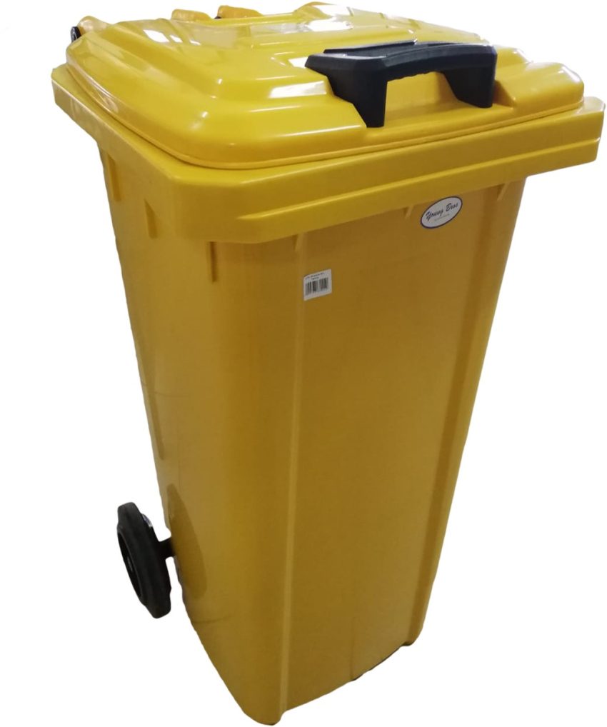 Wheelie bin (BZ-WB0140 YL-Yellow 0)    1 pcs