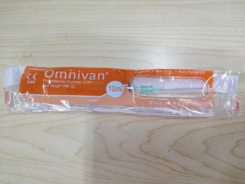 Omnivan Hypodermic Syringe - 10 ml