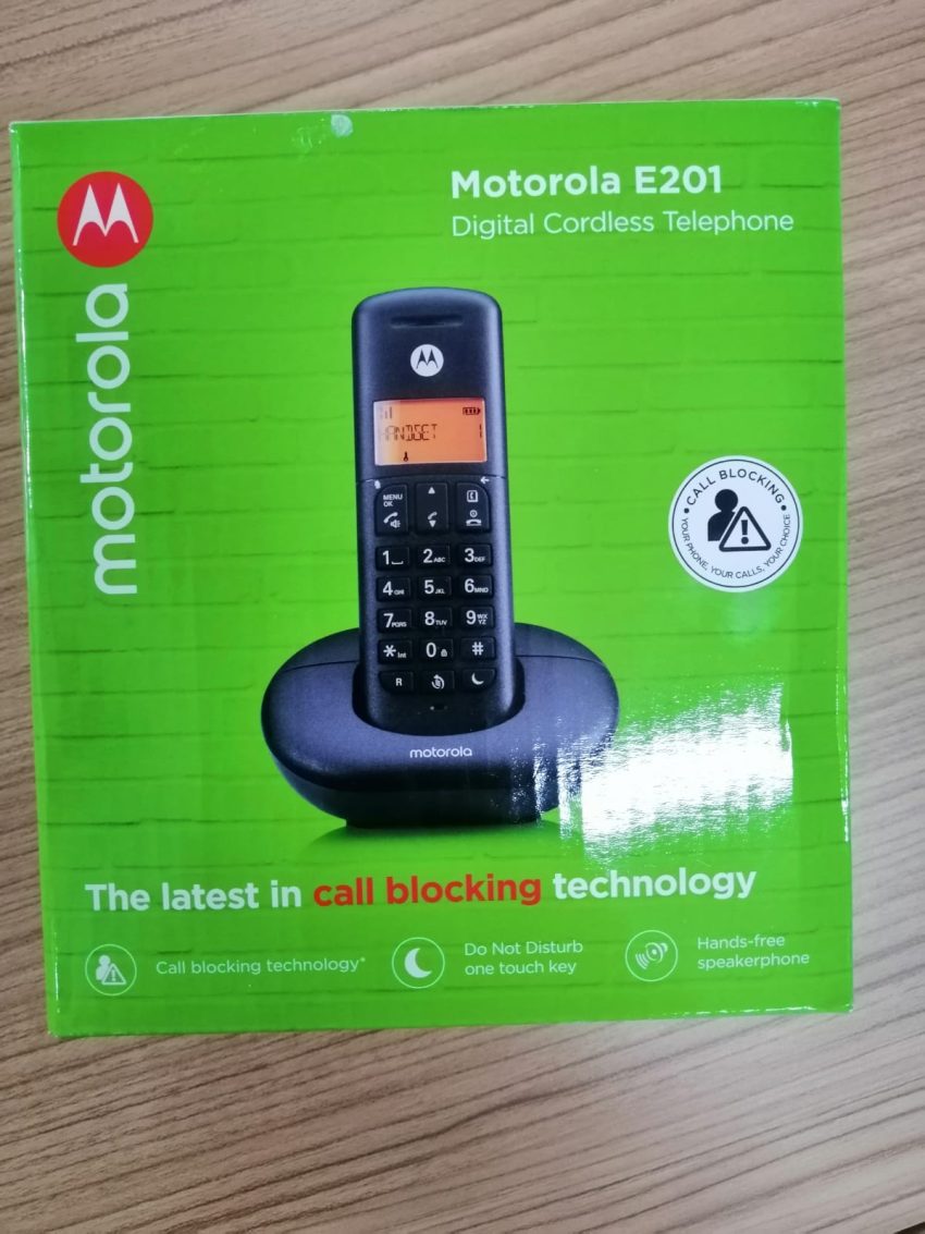 Motorola E201 Digital Cordless Telephone