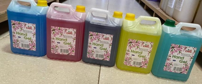 Le Chic Hand Gel 5 Lt (Jaune/Rose/Mauve/Bleue)