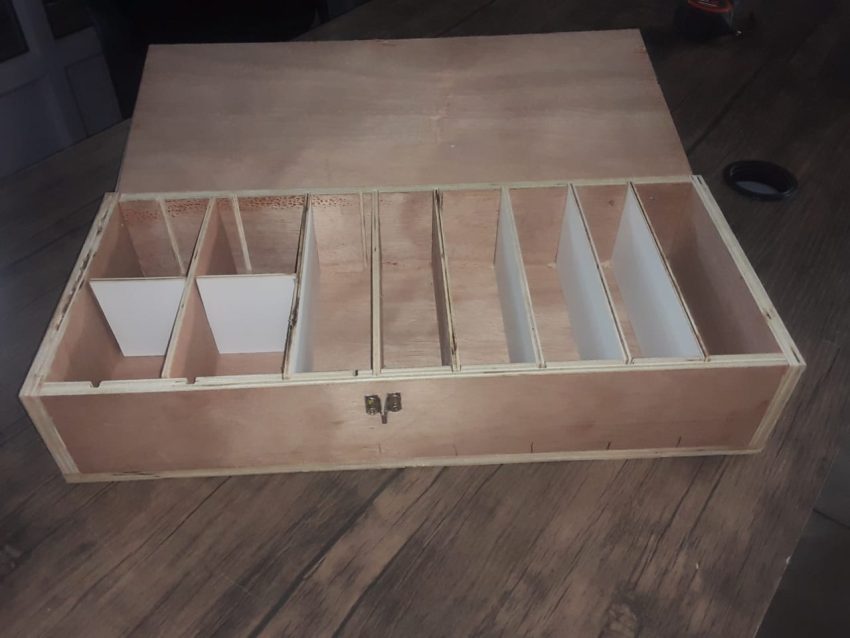 Wooden Cash box